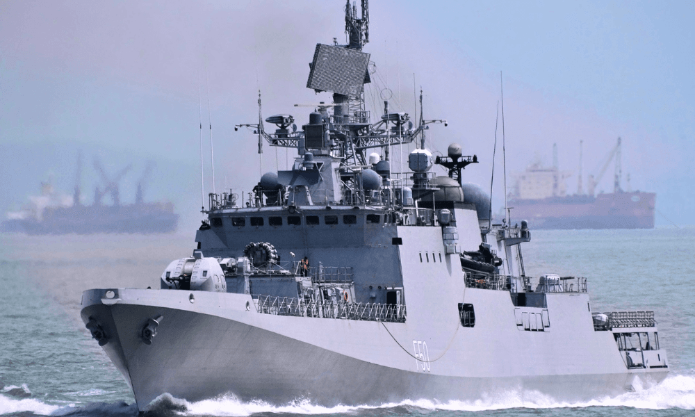 Visit of Frigate INS TARKASH to Mombasa