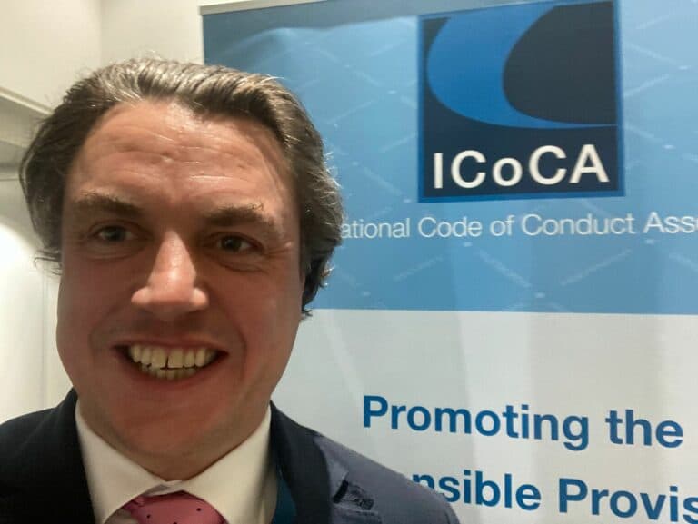 International Code of Conduct Association Appoints Crispin Kennedy